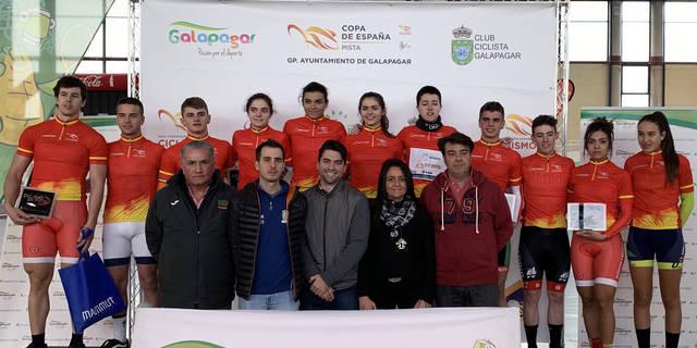 Récord de participación en la historia de la Copa de Ciclismo en Pista celebrada en Galapagar