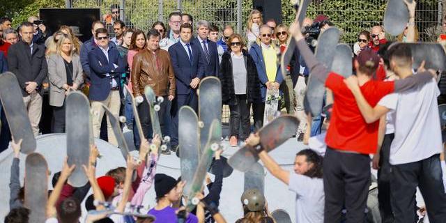 Las Rozas inaugura las nuevas pistas Ignacio Echeverría con un Campeonato de Skate