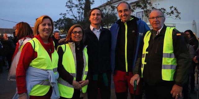 Cerca de 400 participantes en la I Ruta Nocturna de Sevilla la Nueva