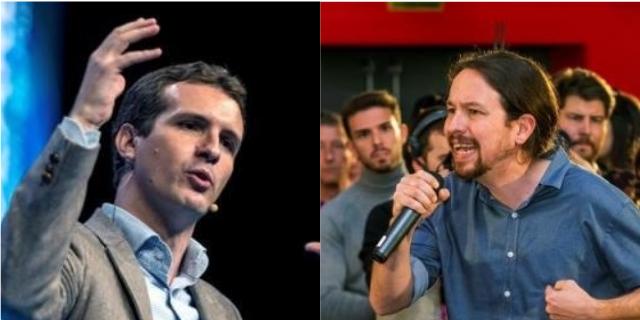 Casado e Iglesias eligen Madrid para el cierre de campaña
