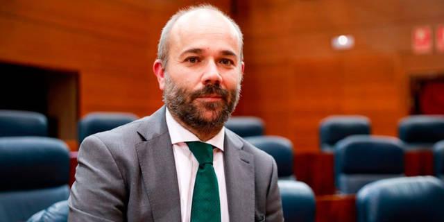 El diputado de Cs Juan Trinidad elegido presidente de la Asamblea de Madrid