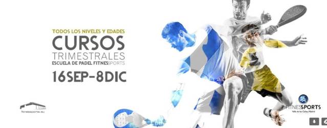 Curso intensivo de pádel en el Fitness Sports Valle de las Cañas