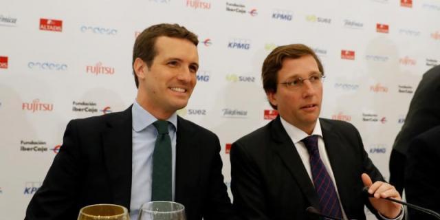 Casado pide a Martínez-Almeida que cierre de forma simbólica la lista del PP por Madrid