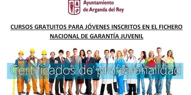 Arganda del Rey pondrá en marcha tres nuevos Certificados de Profesionalidad