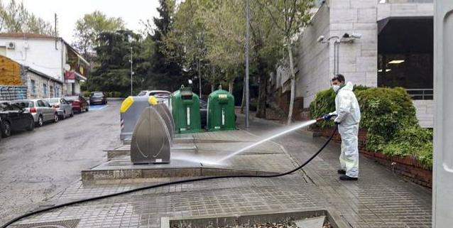 El servicio de limpieza de Las Rozas supera las 6.500 intervenciones de desinfección