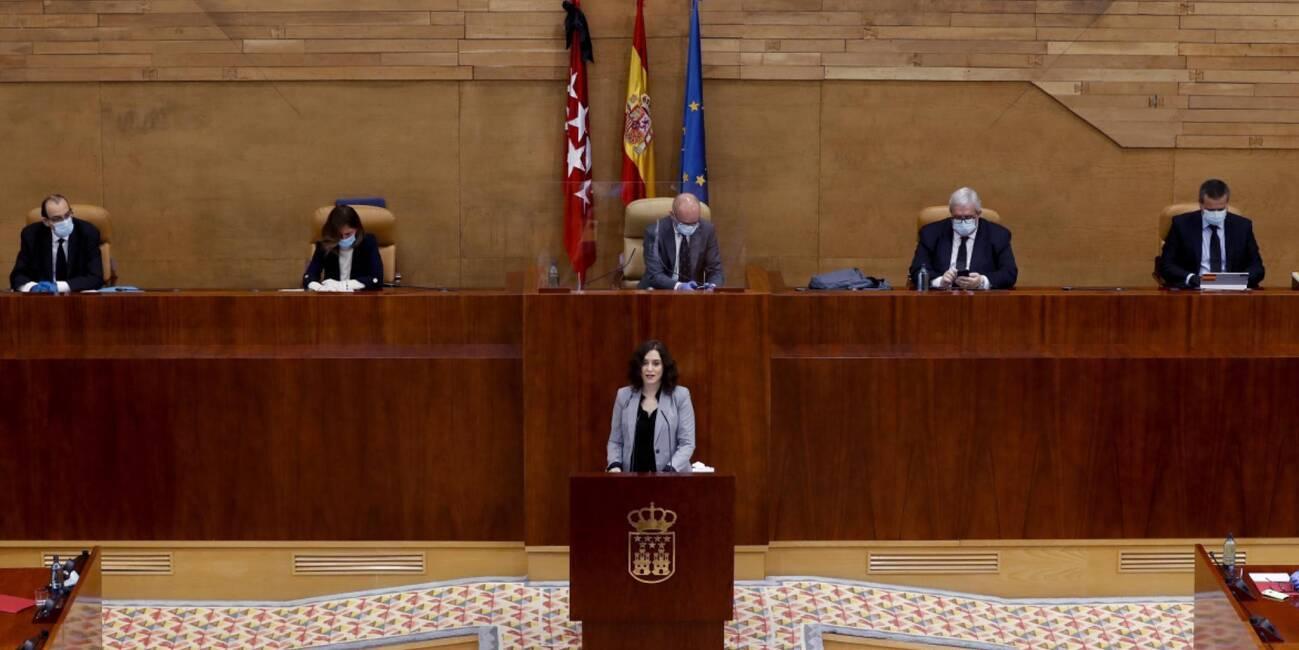 Díaz Ayuso cifra en 2.000 millones de euros el impacto económico del coronavirus en la Comunidad de Madrid