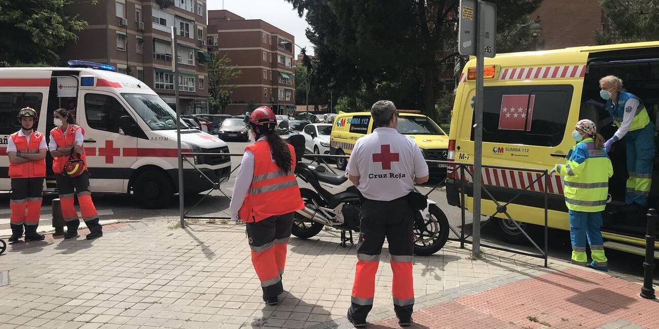 Herida con quemaduras graves una mujer de 58 años en el incendio de una vivienda de Leganés