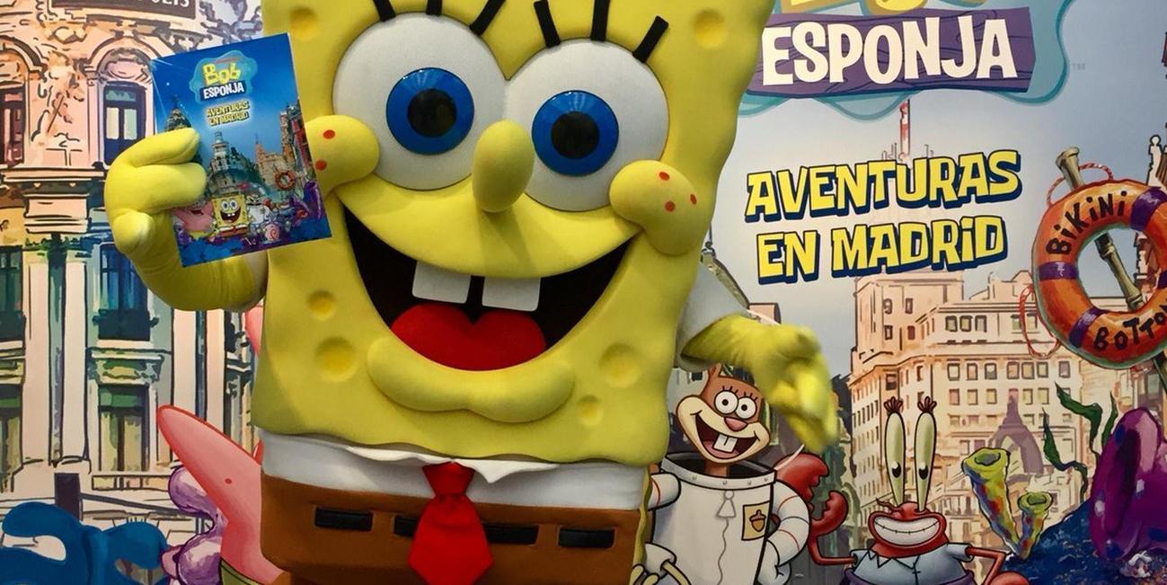 Conocer Madrid desde casa en familia: “Guía de turismo familiar Bob Esponja. Aventuras en Madrid”