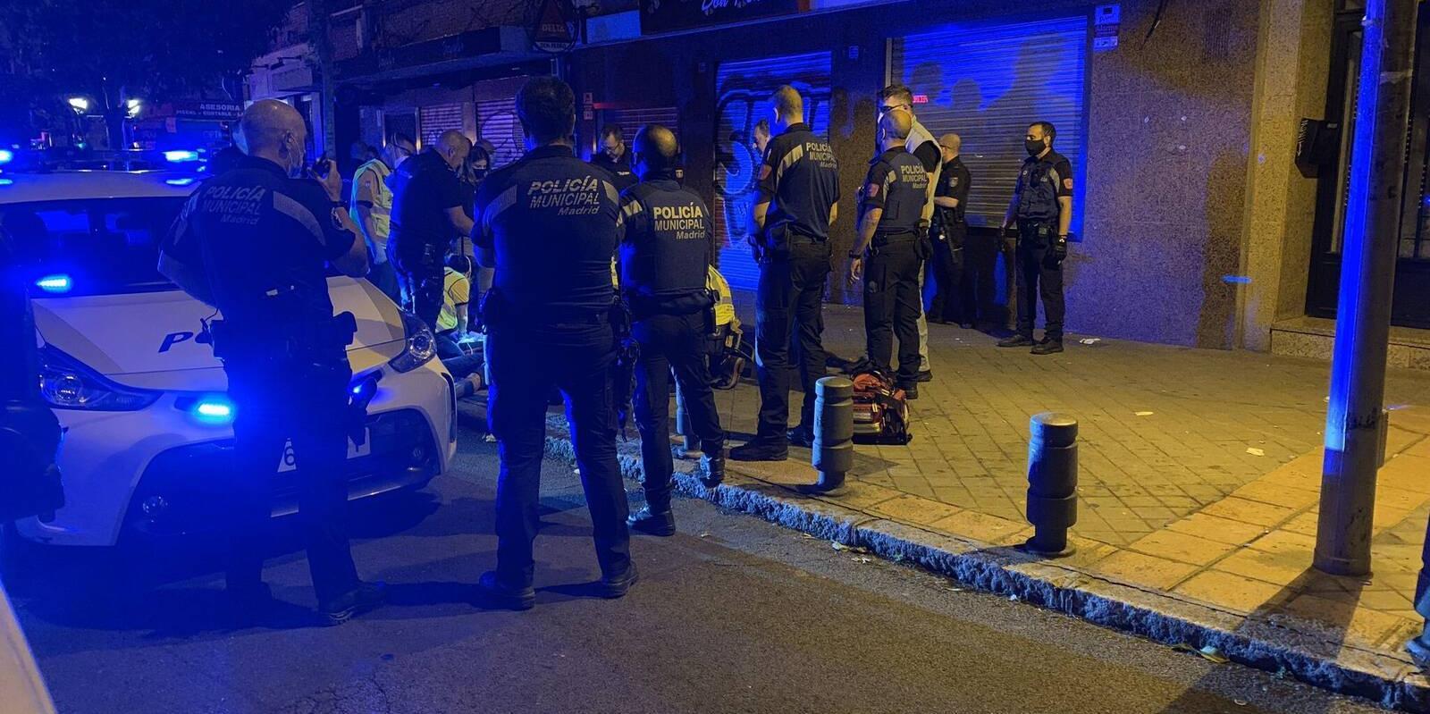 Herido por arma blanca un hombre de 43 años tras una reyerta en Carabanchel