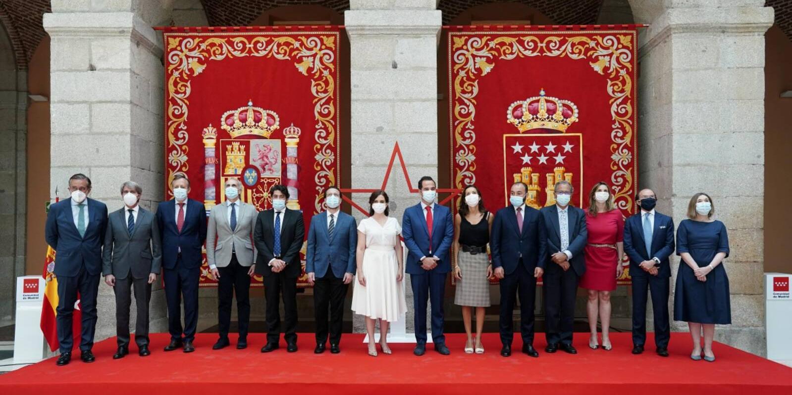 El Gobierno de la Comunidad de Madrid muestra unidad en su primer aniversario