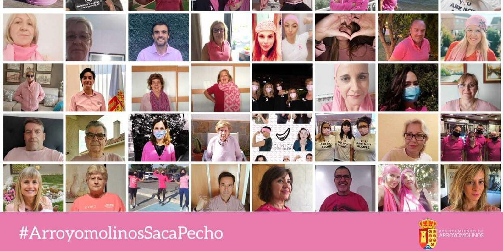 Arroyomolinos lanza una campaña para la lucha contra el cáncer de mama