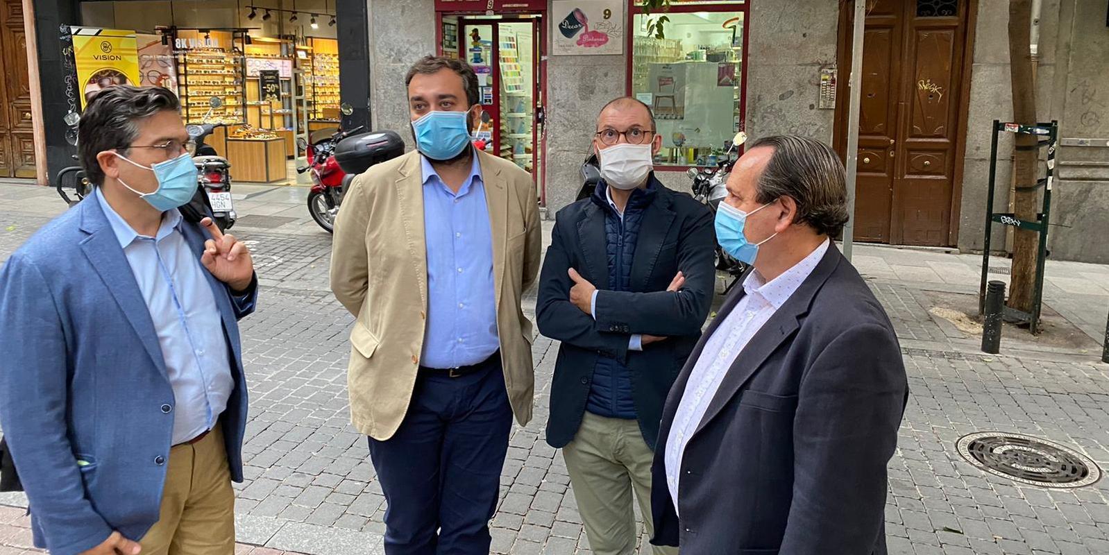 El PP del Distrito Centro mantiene un encuentro con los hosteleros para conocer sus demandas