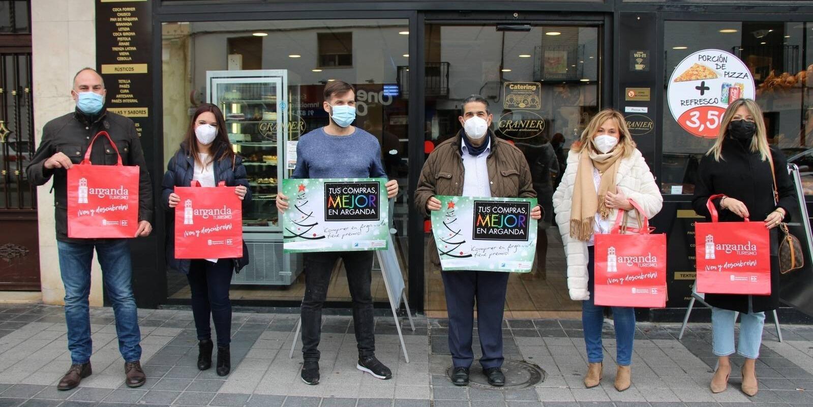 Más de 110 comercios participan en la campaña “Tus compras, mejor en Arganda”