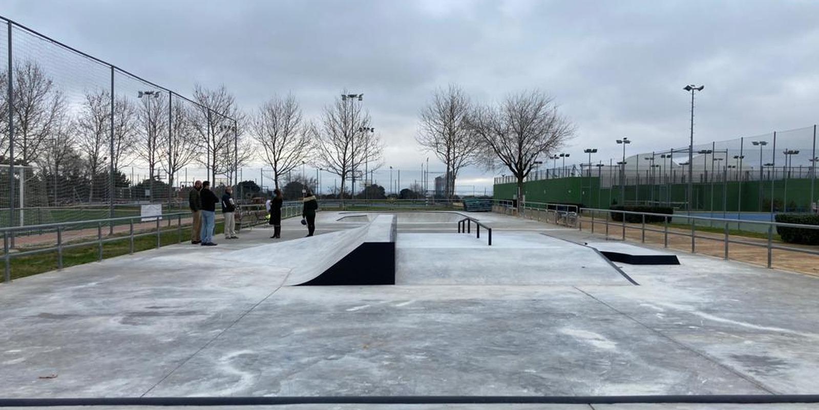 Sevilla la Nueva finaliza las obras de remodelación de la pista de Skate Park