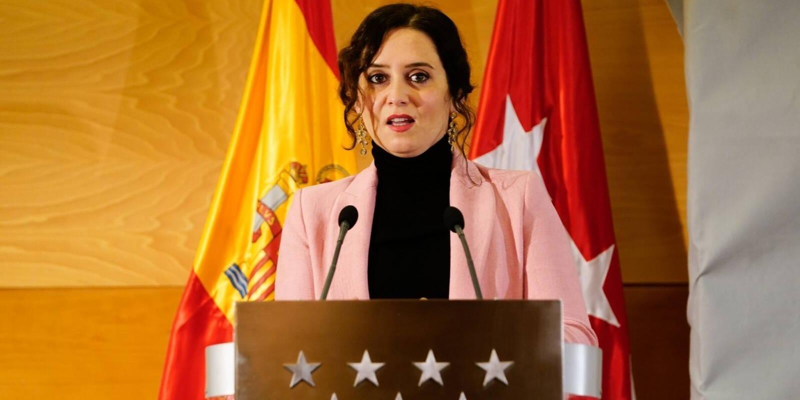 Díaz Ayuso reclama la aplicación de la prisión permanente revisable para delitos de violencia más graves