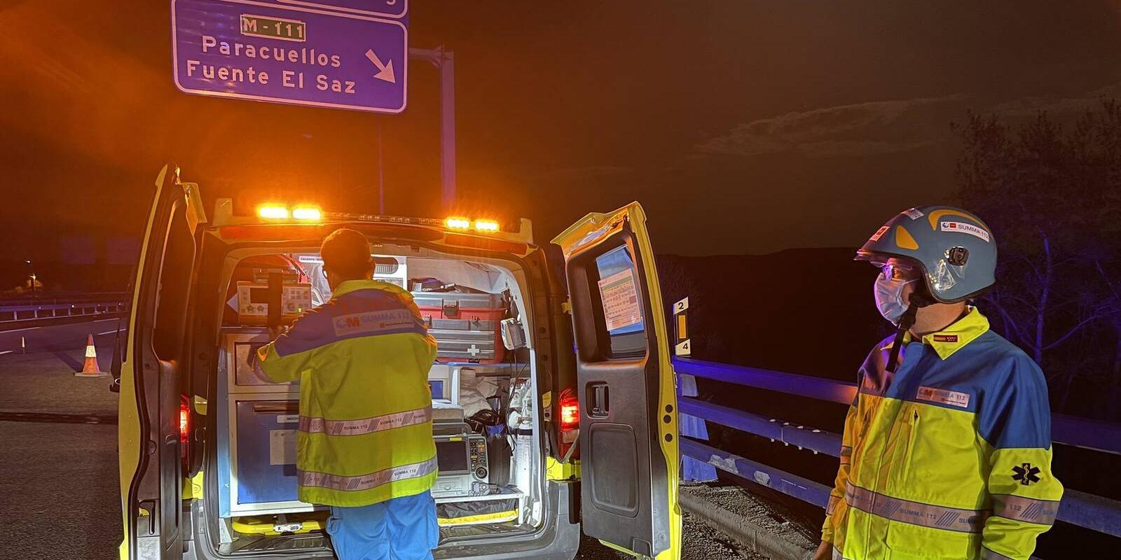 Muere un hombre atropellado en la M-50 cuando intentaba cruzar la autovía a la altura de Paracuellos de Jarama