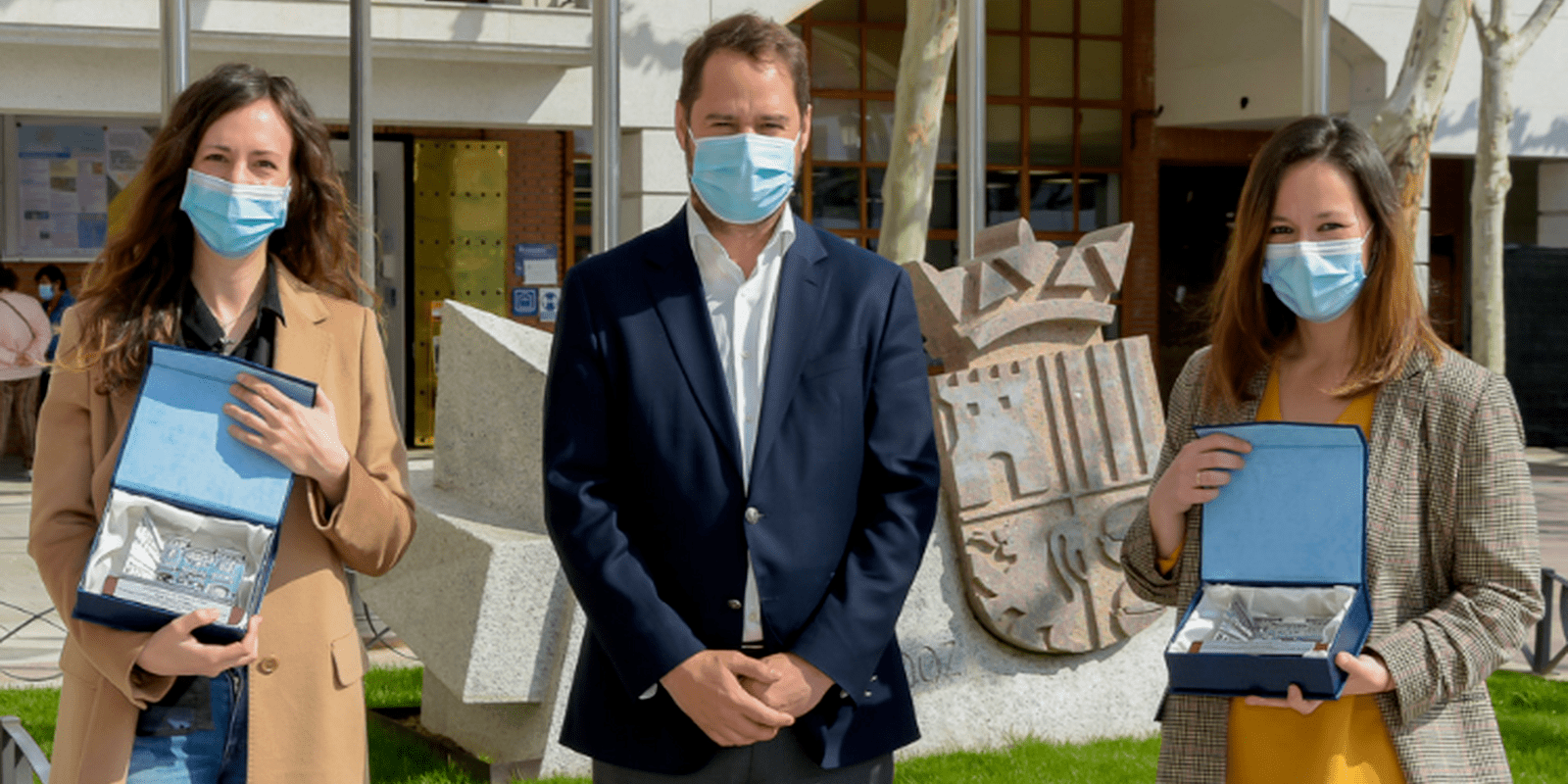 Recepción oficial en la Alcaldía de Torrejón a las enfermeras premiadas por su trabajo durante la pandemia del Covid-19