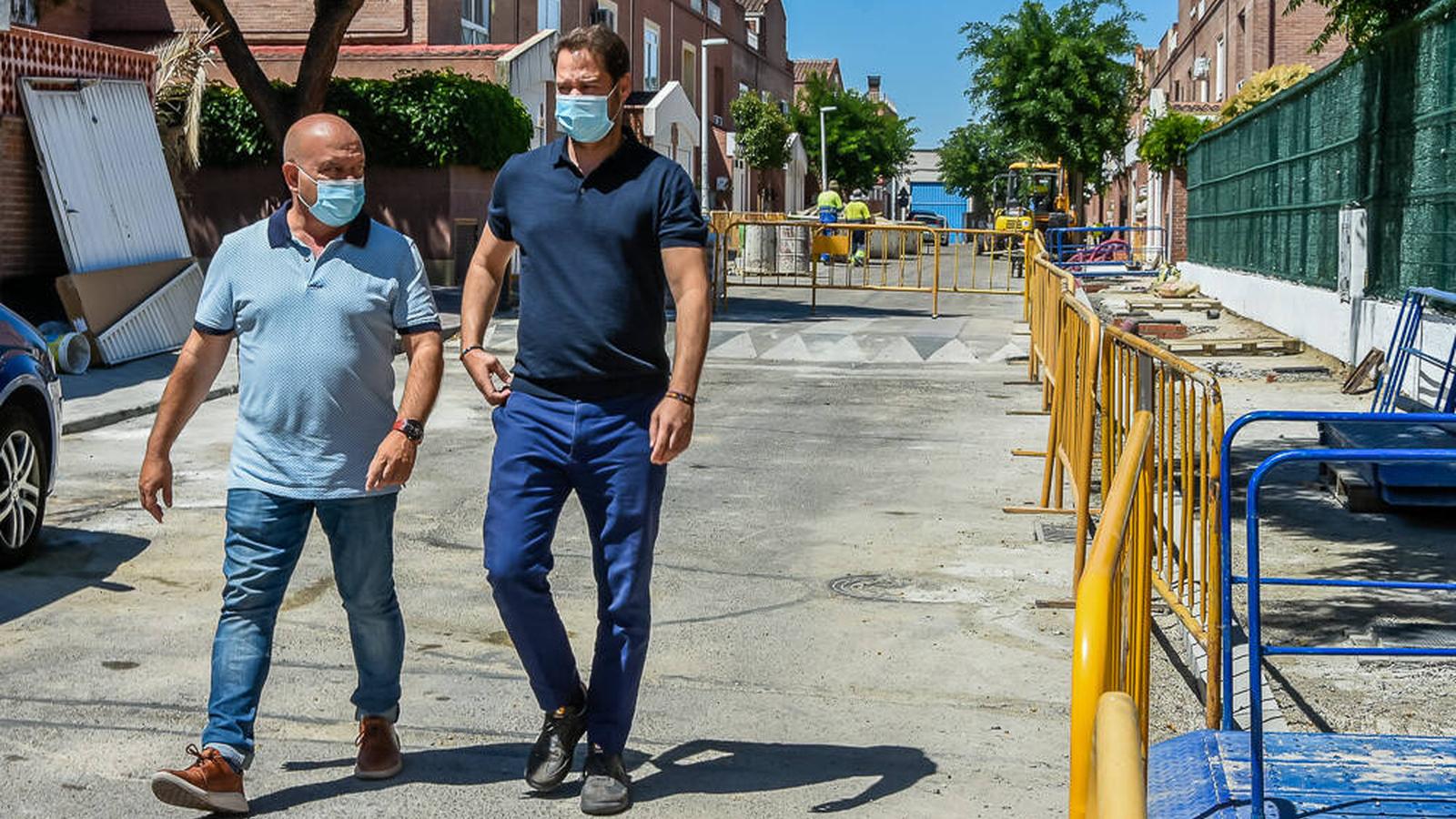 Torrejón comienza las obras de la nueva fase del Plan Renovación Aceras