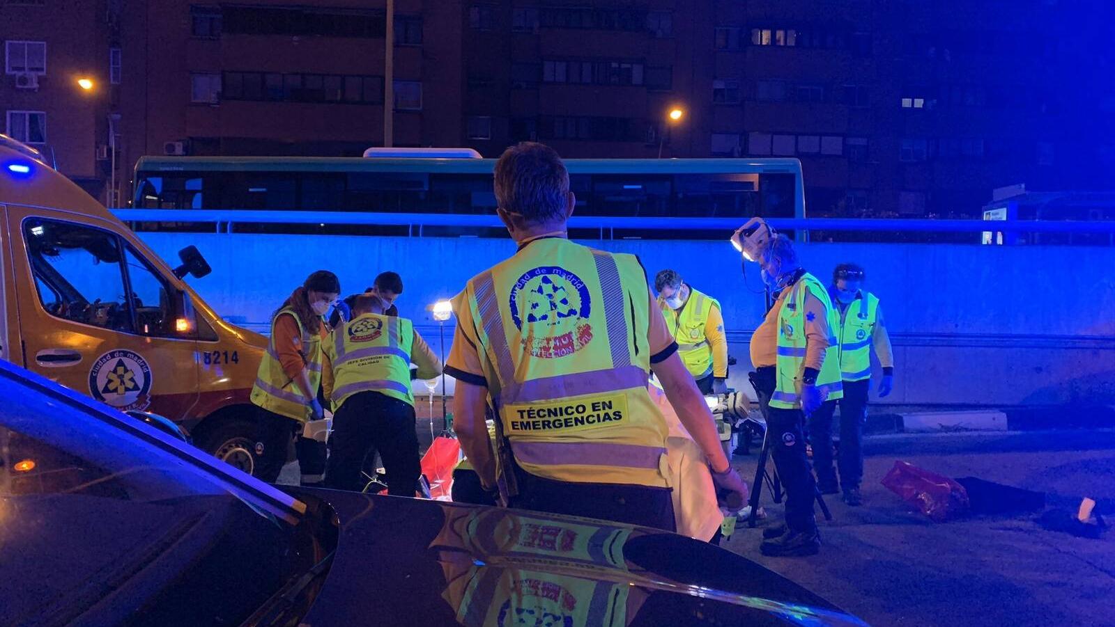 Herido grave un joven de 17 años atropellado en el túnel de Conde de Casal