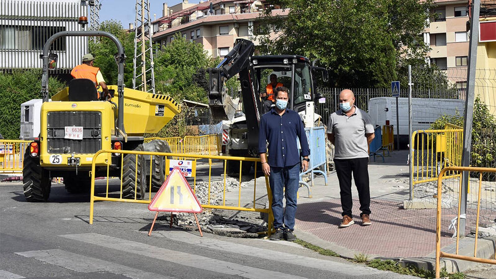 Torrejón avanza a buen ritmo en el plan de renovación de aceras