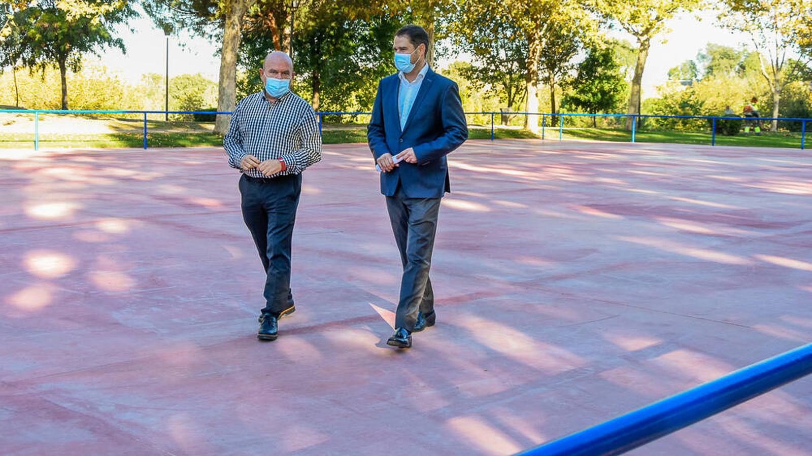 Torrejón de Ardoz mejora la pista de patinaje del Parque Fresnos