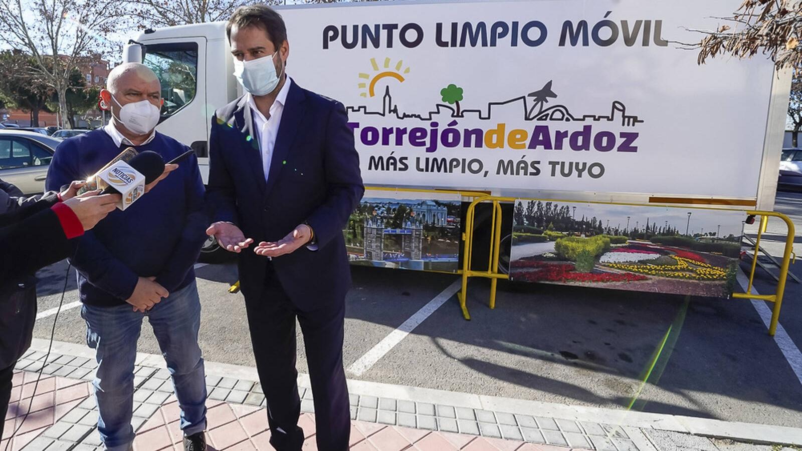 Torrejón pone en marcha un nuevo servicio de Puntos Limpios de Barrio