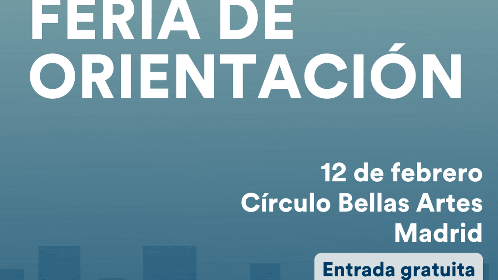1° Edición de la Feria de Orientación para jóvenes se realizará en el Círculo de Bellas Artes