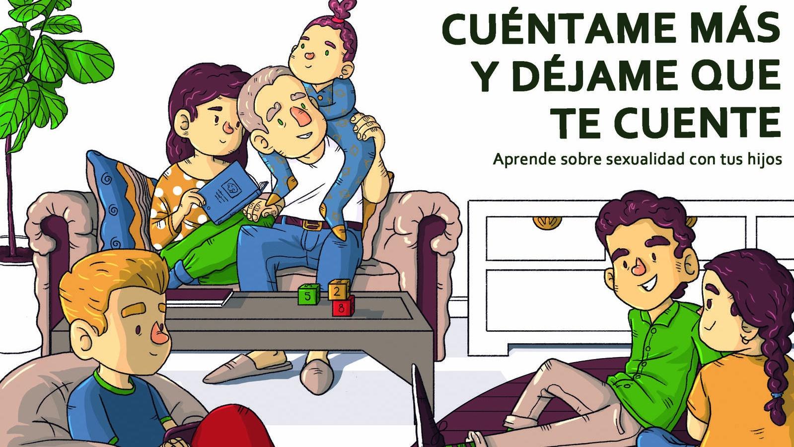 horario En lo que respecta a las personas reaccionar Cuéntame más y déjame que te cuente: Un cómic para aprender sobre sexualidad  con tus hijos - MADRID ACTUAL