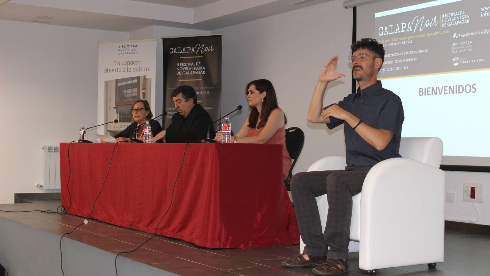 Galapagar inaugura la II edición del Festival de Novela Negra