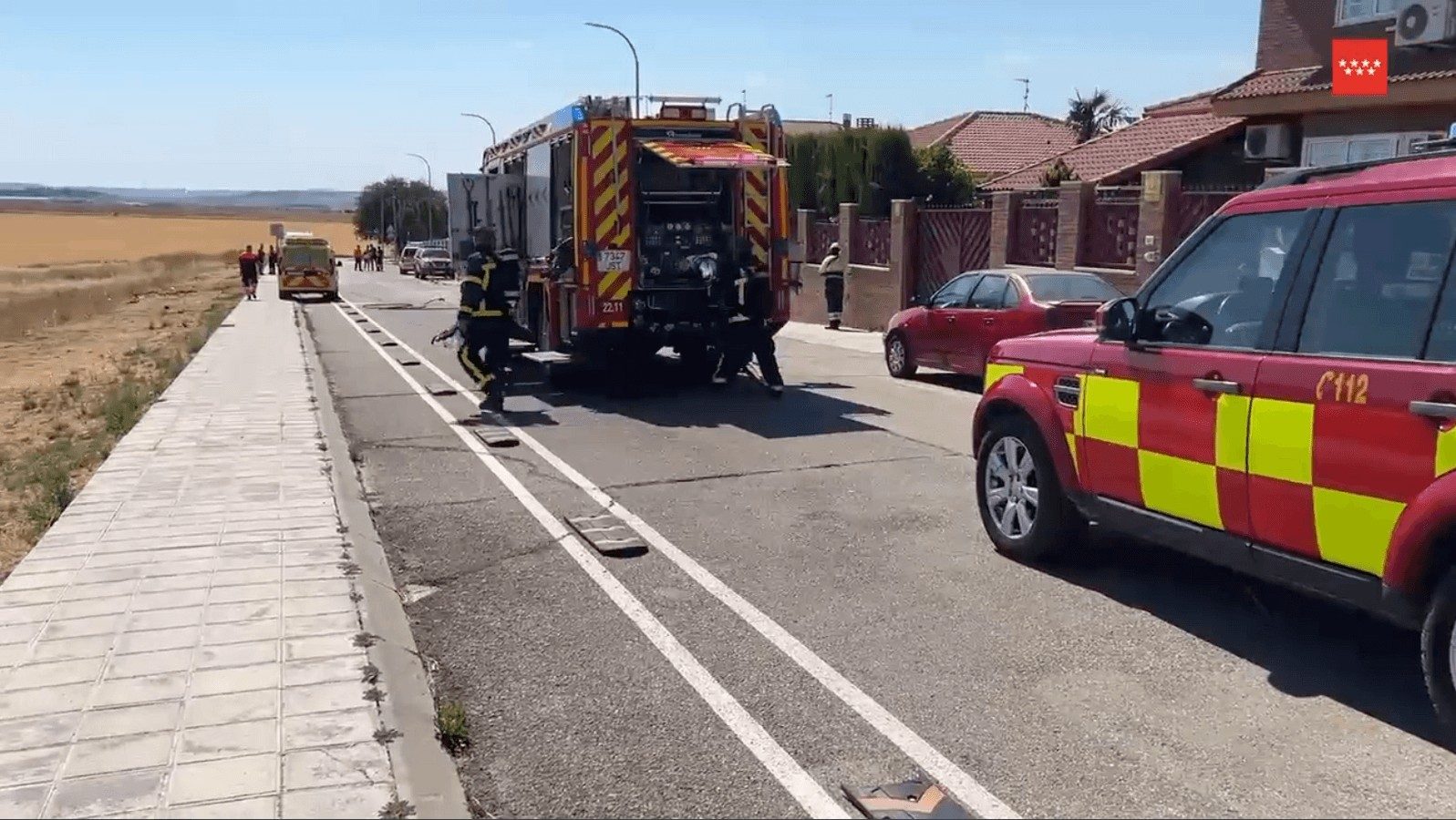  Muere una mujer y su marido se encuentra muy grave por inhalación de gas en su vivienda en Torres de Alameda