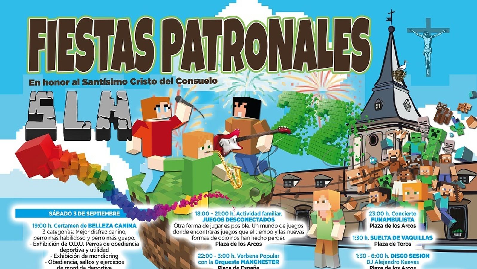 Arranca las Fiestas Patronales 2022 de Sevilla la Nueva