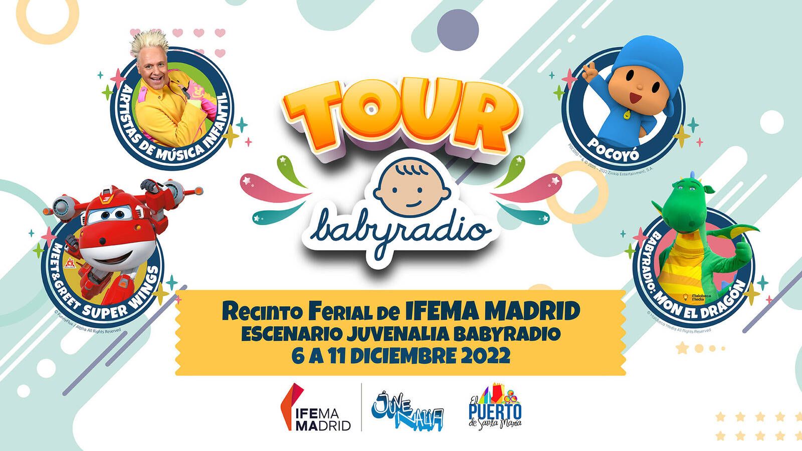 El Tour Babyradio llega al Escenario Juvenalia llenando de ilusión a los más pequeños de la casa