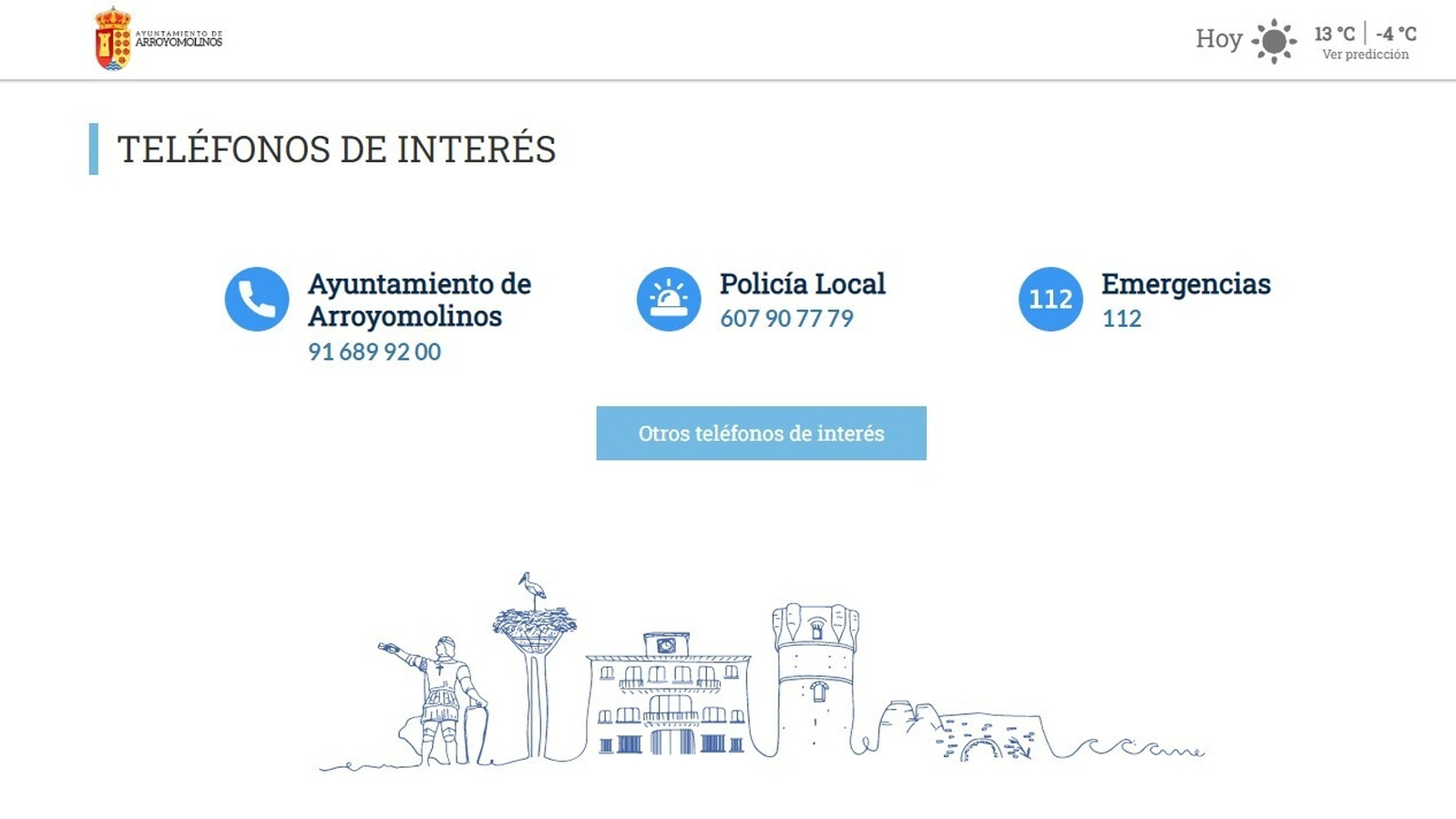 Arroyomolinos rediseña su página web para hacerla más accesible