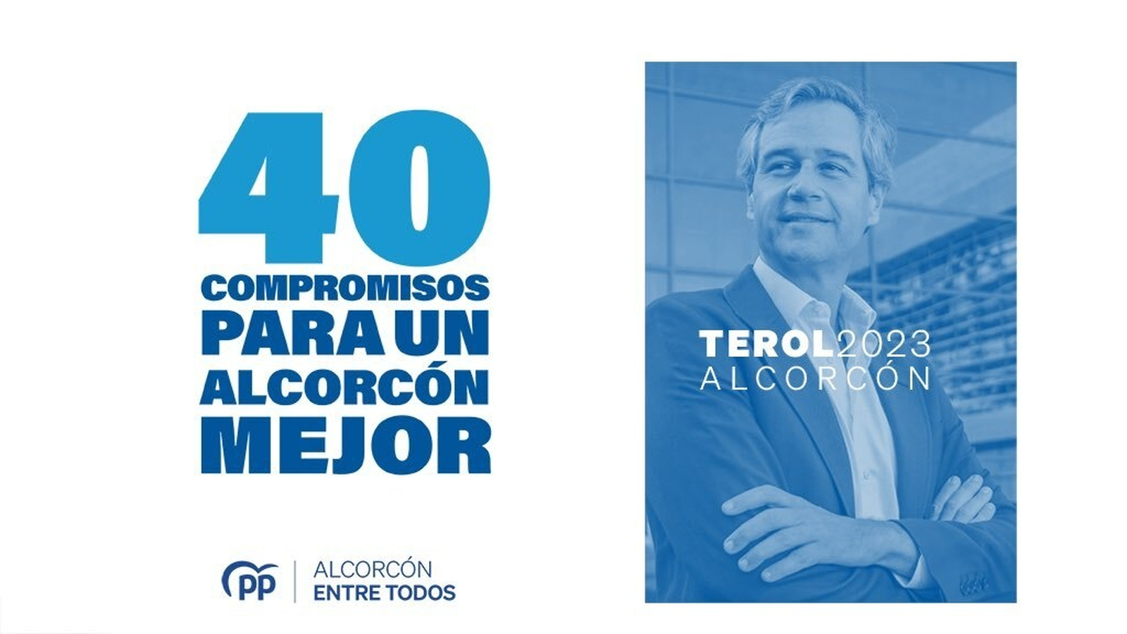 Terol presenta ’40 compromisos para un Alcorcón mejor’ con la mirada puesta en los vecinos y alejado de “la crispación y la polémica”
