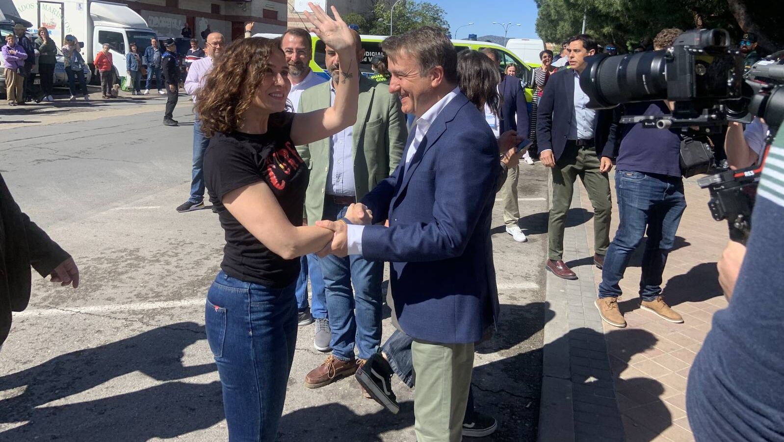 El PP de Tres Cantos acompaña a Jesús Moreno en la presentación de Ayuso de los candidatos a la alcaldía