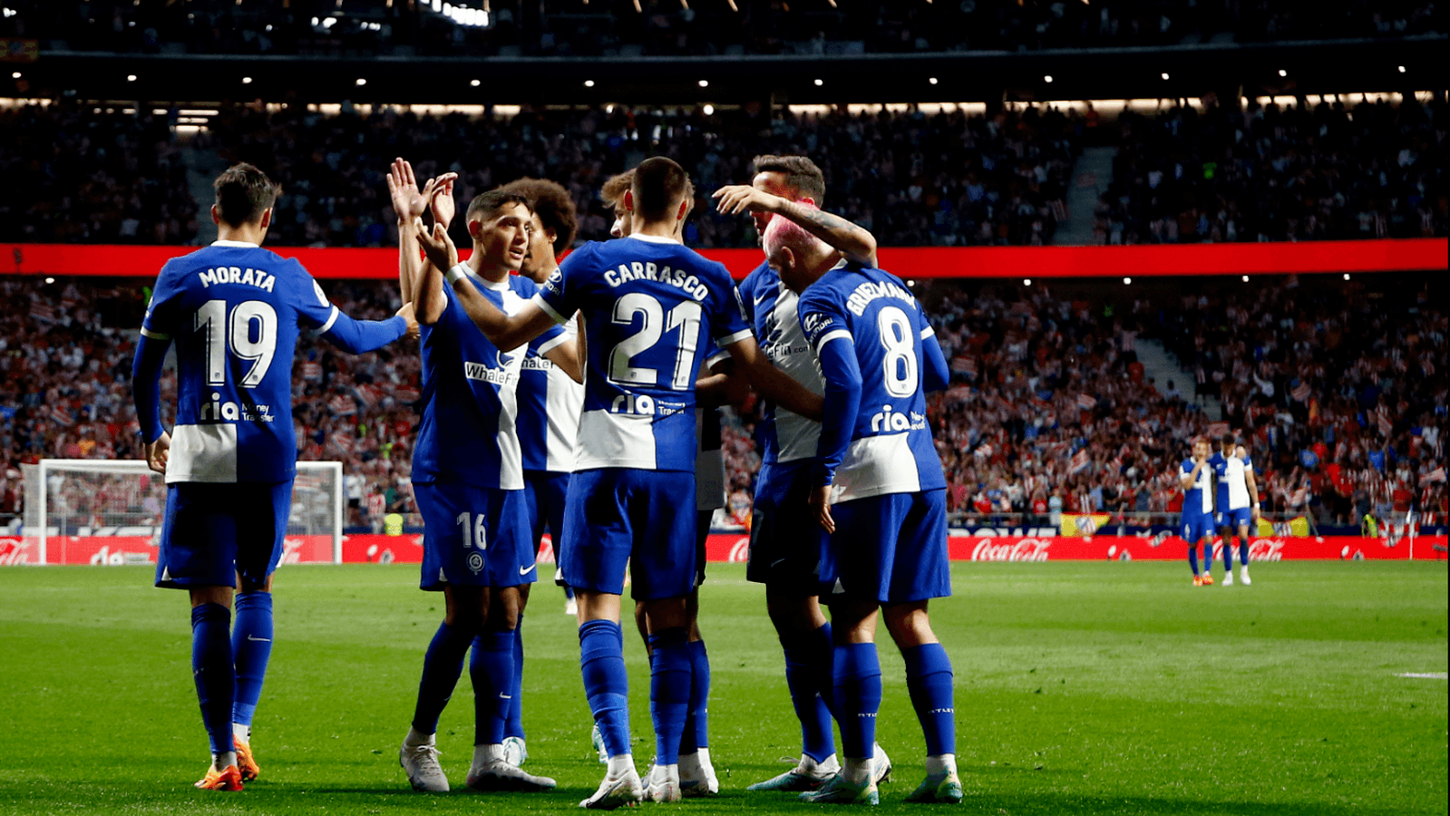 El Atlético remonta al Mallorca en la celebración de su 120 aniversario