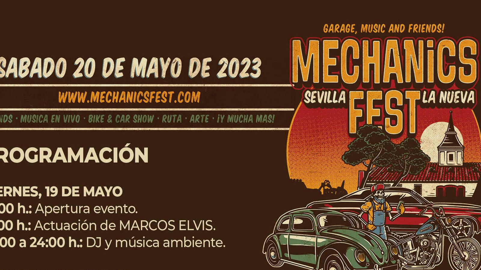 Mechanics Fest vuelve a Sevilla la Nueva con su VIII Edición