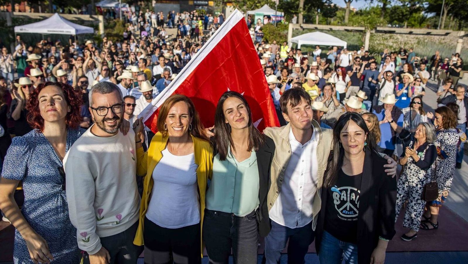 Maestre y García arrancan en Vallecas la cuenta atrás para "lo próximo"