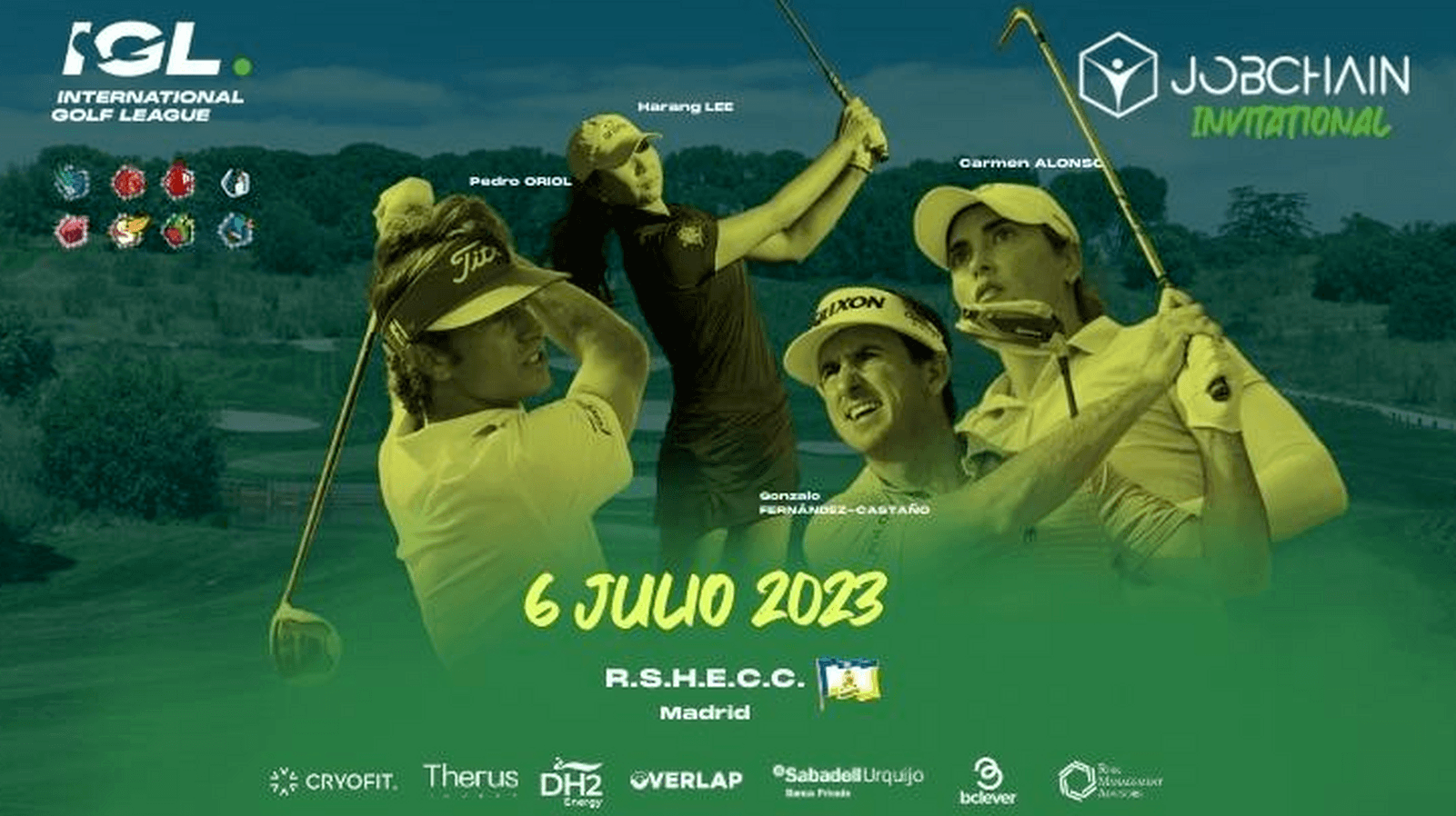 Nace la International Golf League: 6 de julio en Madrid