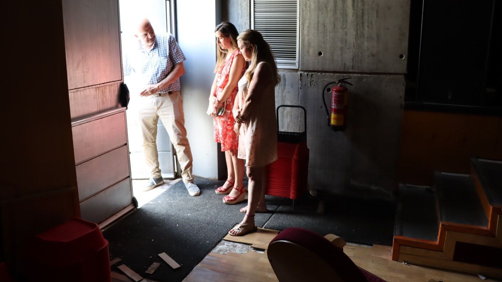 El Teatro Jacinto Benavente de Galapagar se encuentra en estado de abandono