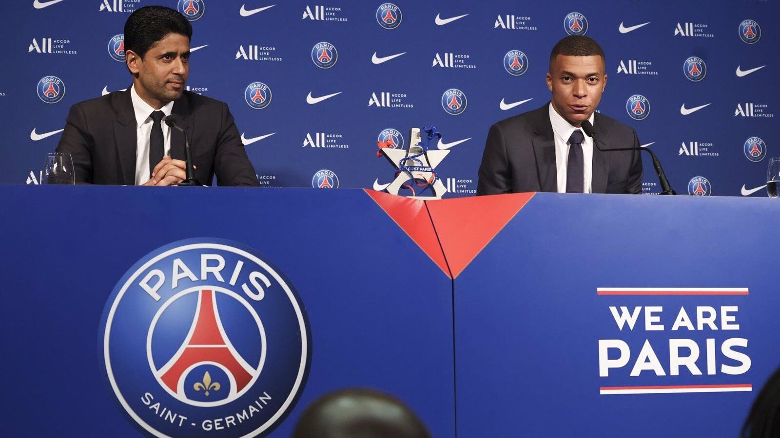  Nasser Al-Khelaifi: "No podemos dejar salir gratis a Mbappé, es imposible"