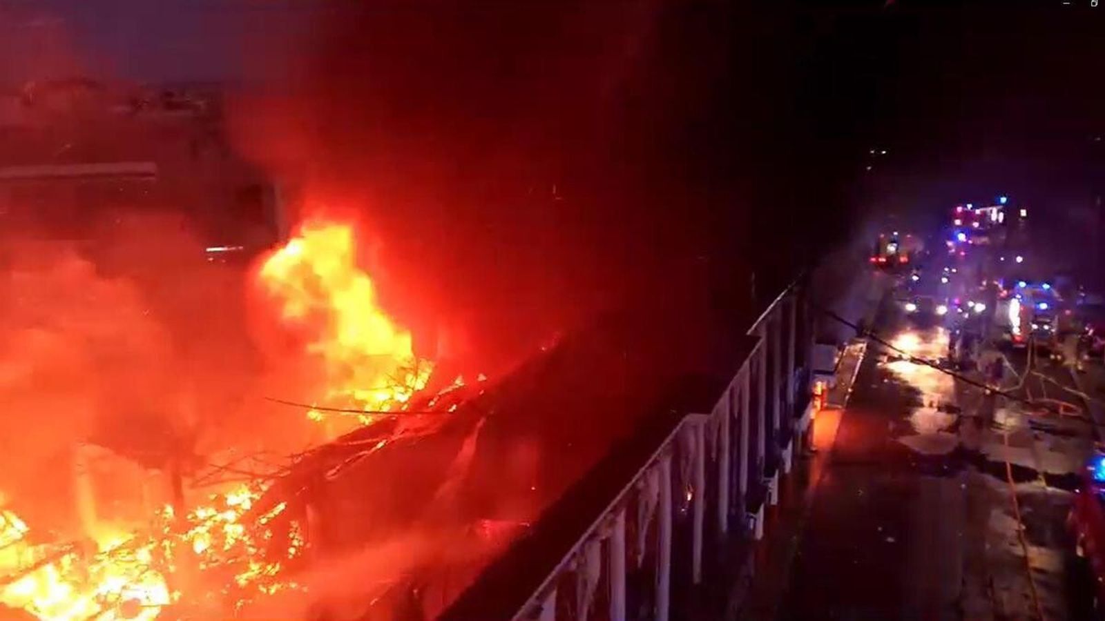 Al menos 13 muertos en el incendio de una discoteca de Murcia
