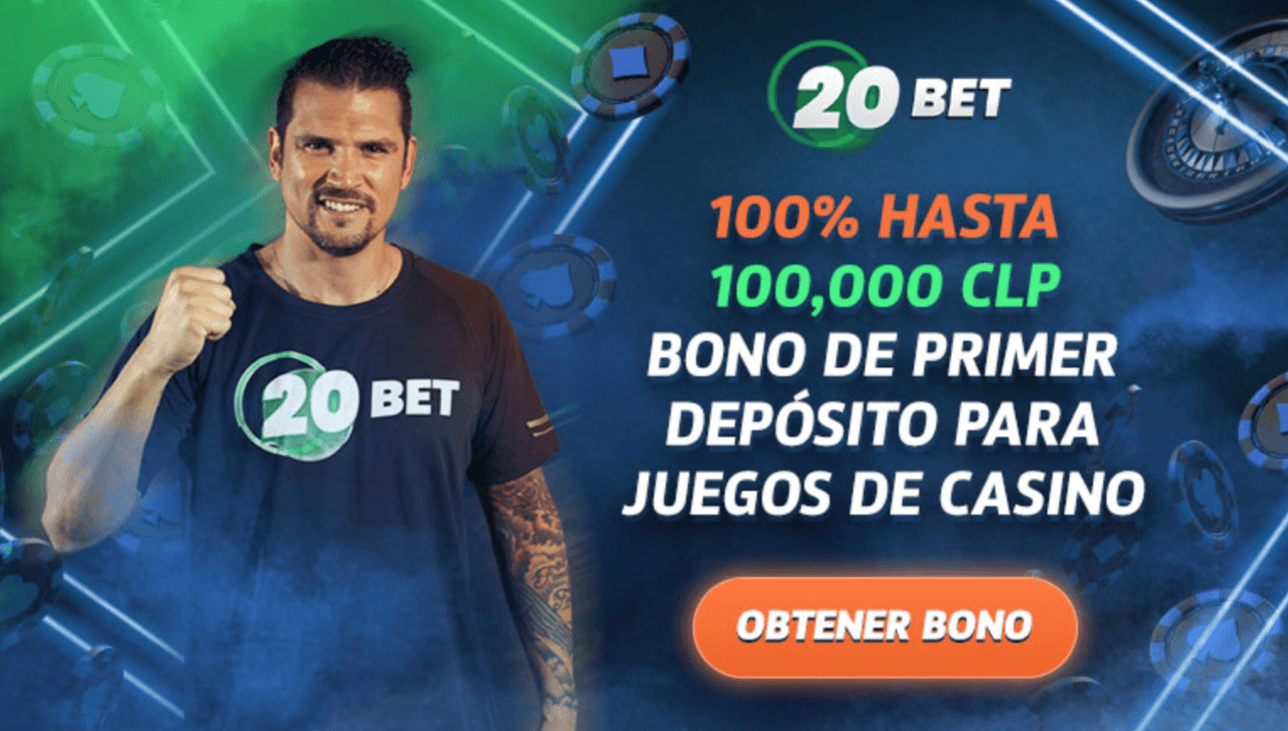 20Bet es el mejor casino online de Chile con una amplia selección de juegos y tragamonedas