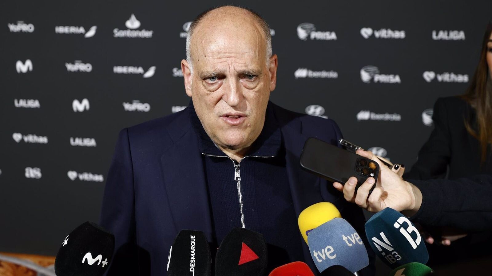 Tebas, tras la sentencia a favor de LaLiga Impulso y CVC: &quot;No nos sometemos a amenazas y coacciones de nadie&quot;