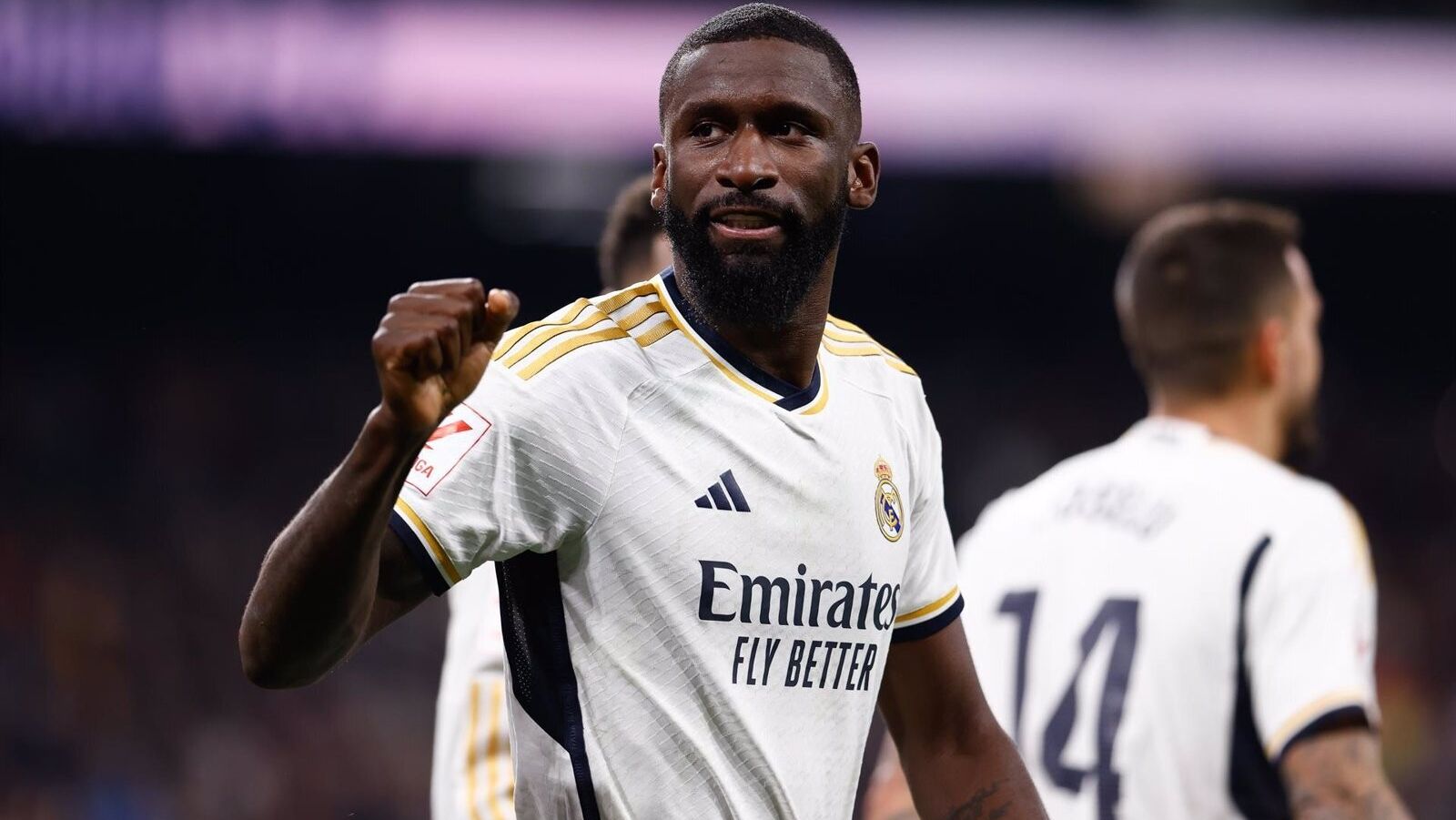 El central alemán Antonio Rüdiger, el 'kaiser' de la defensa del Real Madrid