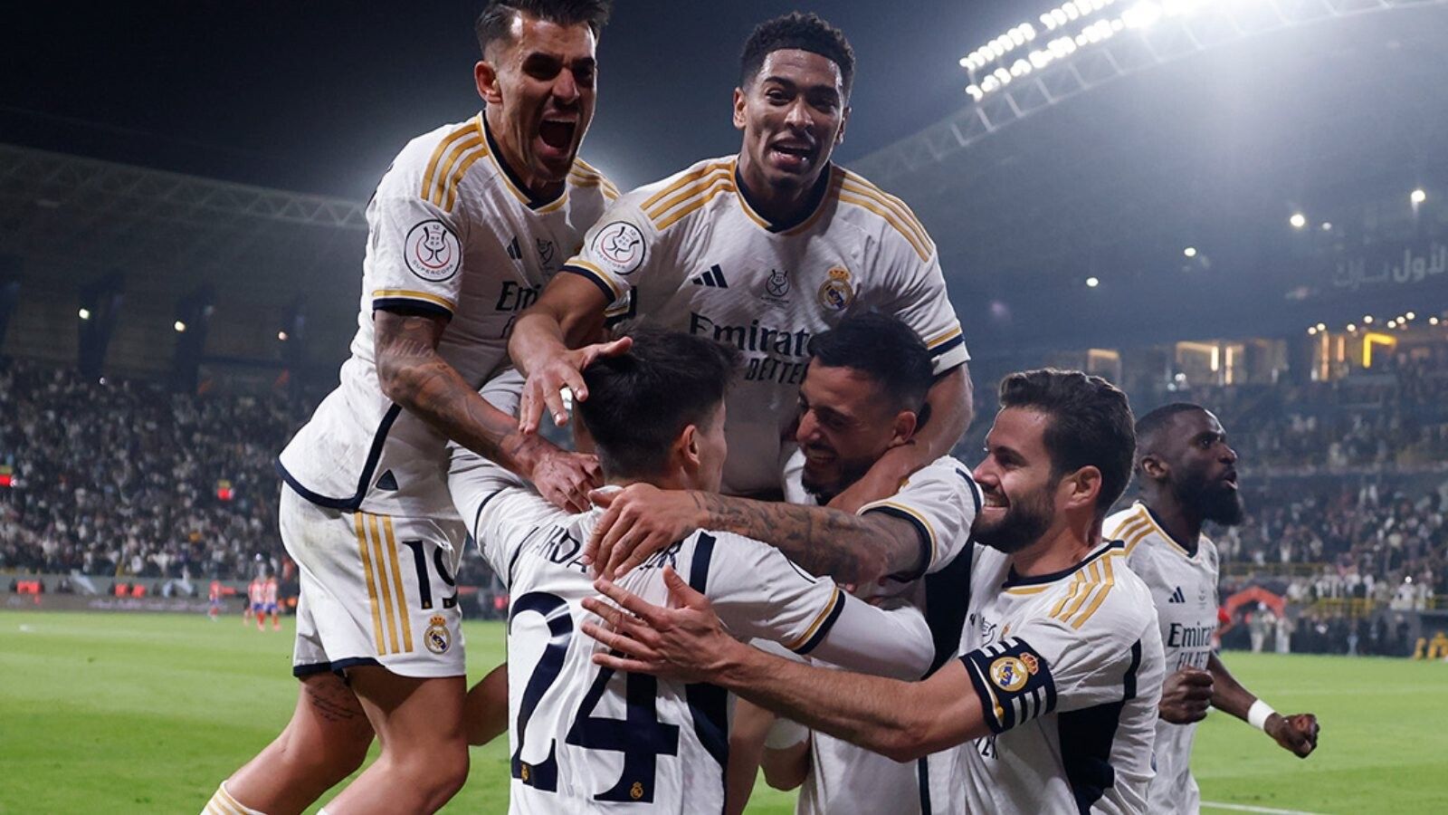 El Real Madrid se mete en la final de la Supercopa tras ganar en la prórroga