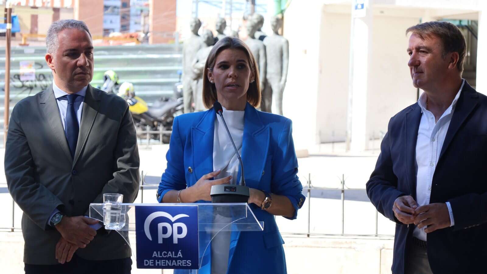El PP de Alcalá exige al ministro Puente terminar las obras de la estación de Cercanías