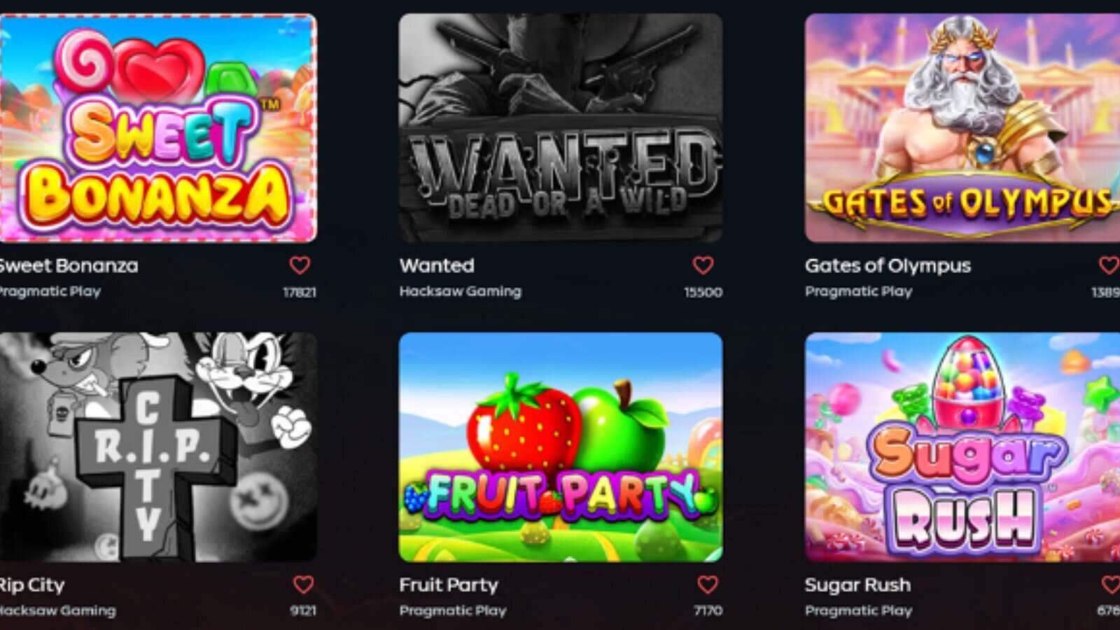 Juegos de casino en Gamdom