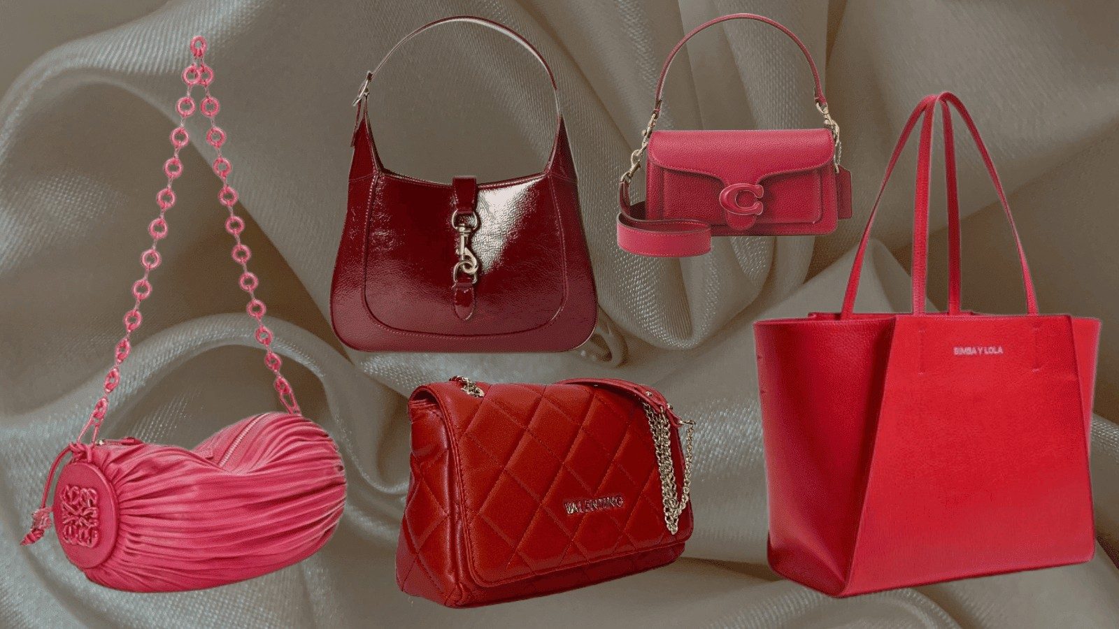 El bolso rojo, la clave para realzar cualquier look