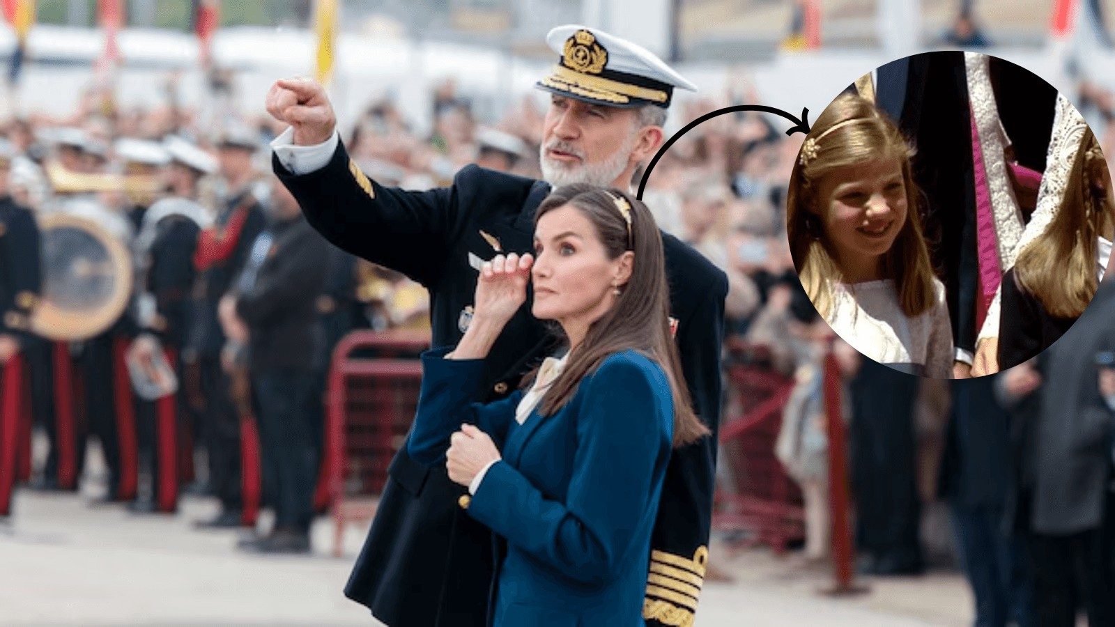 El Gran protagonista en el “adiós” de la princesa Leonor El Gran protagonista en el “adiós” de la princesa Leonor